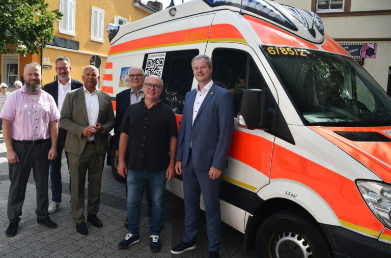 DRK-Ortsverein Erbach spendet Rettungswagen