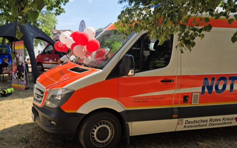 Rotes Kreuz hat beim Altstadtfest seine Angebote präsentiert